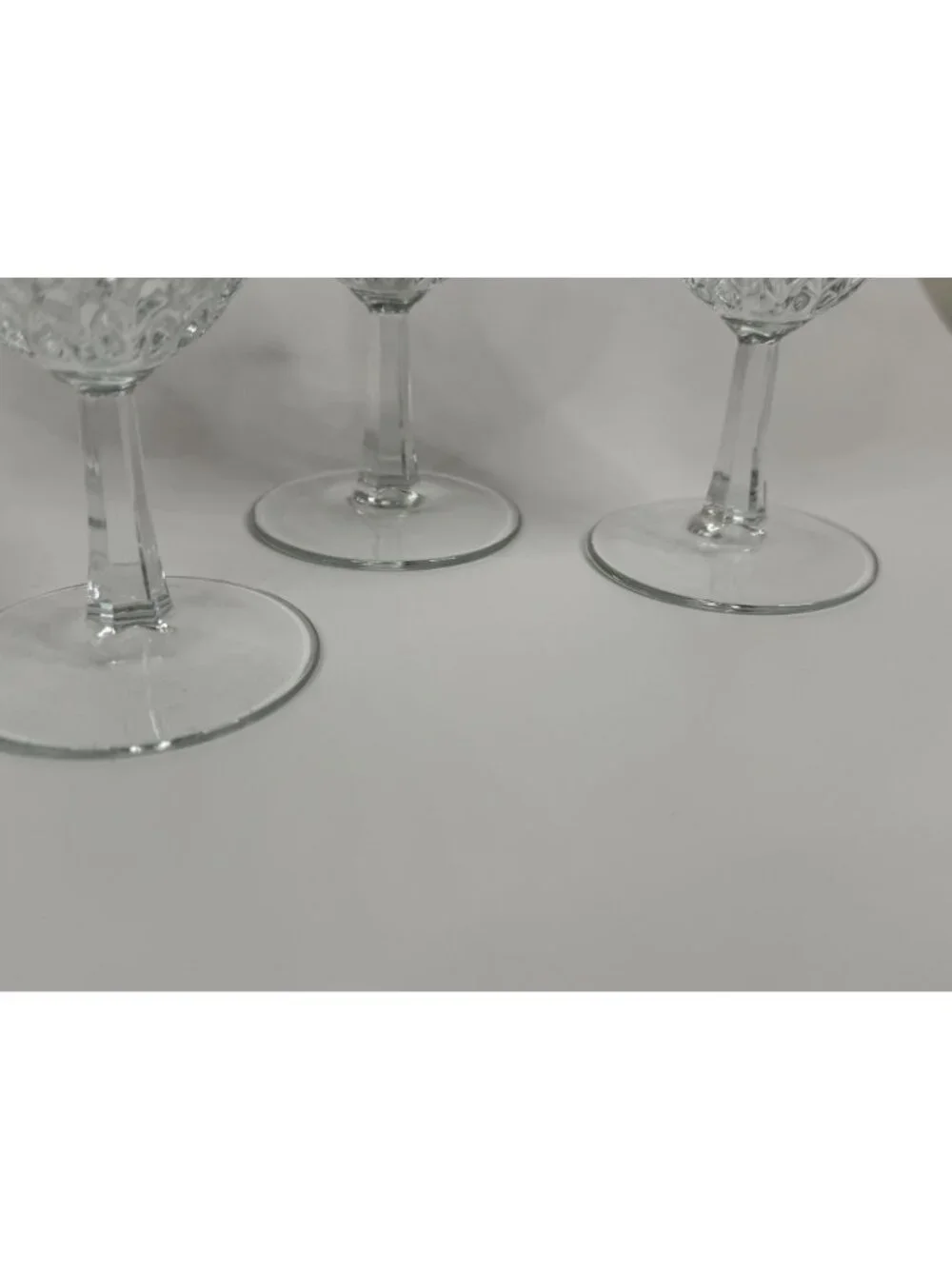 Crystal d'Arques Durand Diamante Clear Water Goblet, 6.25